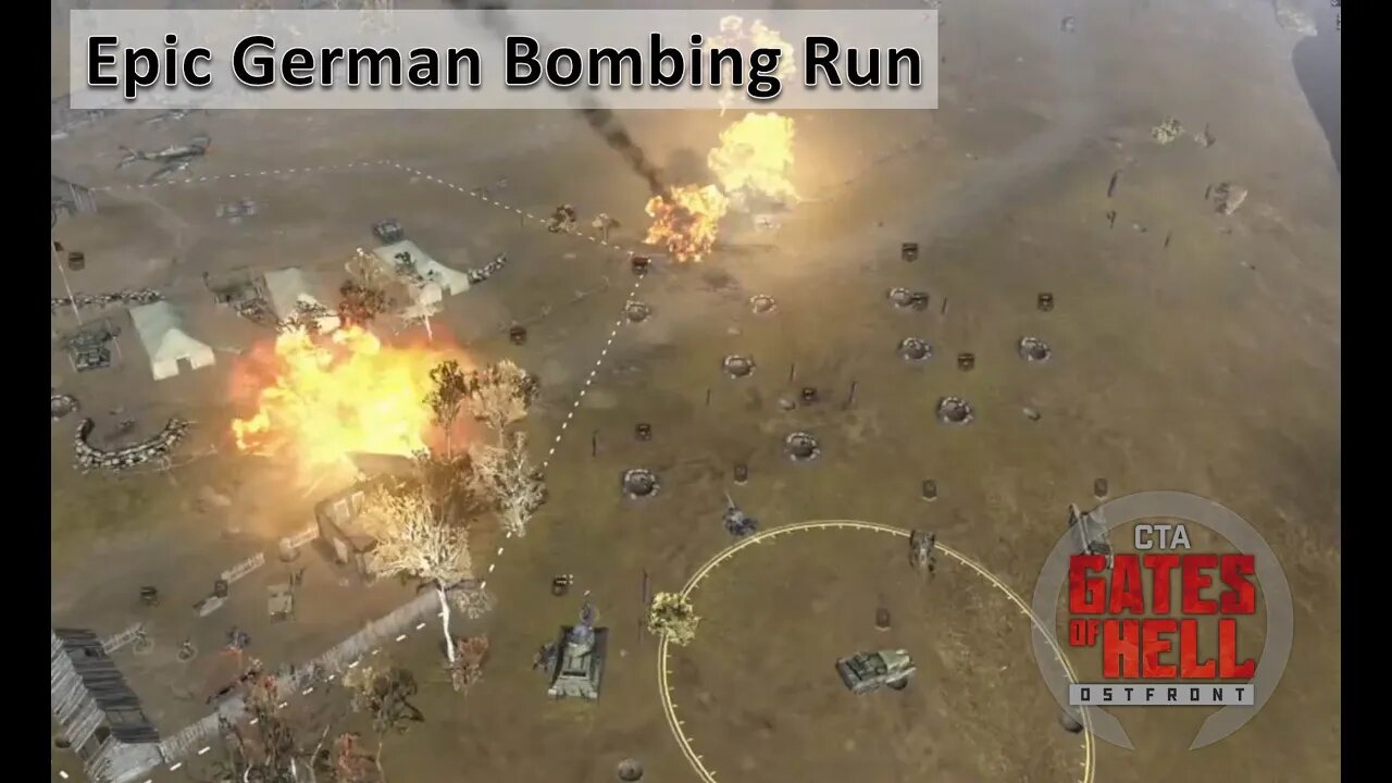 [Expanded Conquest Mod] Epic German Bombing Run l Gates of Hell: Ostfront