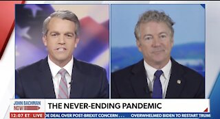 Dr. Rand Paul Joins John Bachman on Newsmax - December 2, 2021