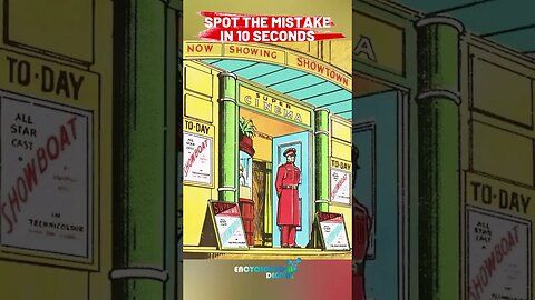 Can You Spot the Mistake in 10 Seconds | spot the mistake #Mistake