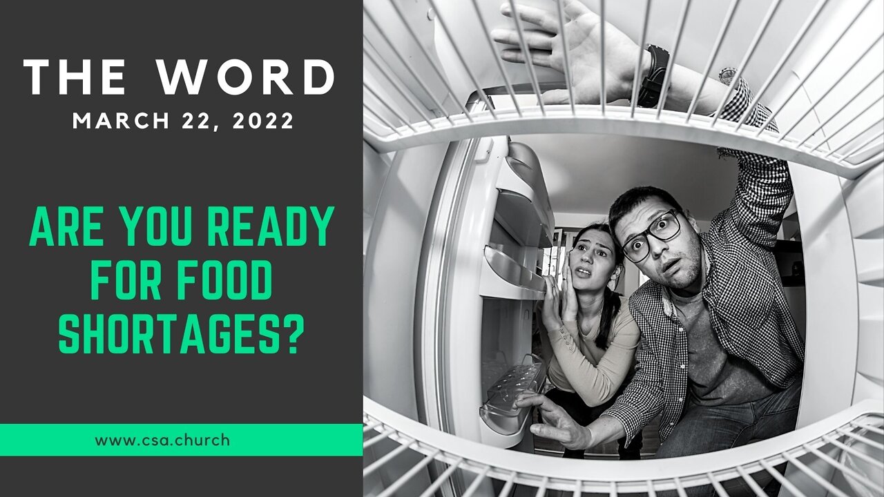 The Word: March 22, 2022