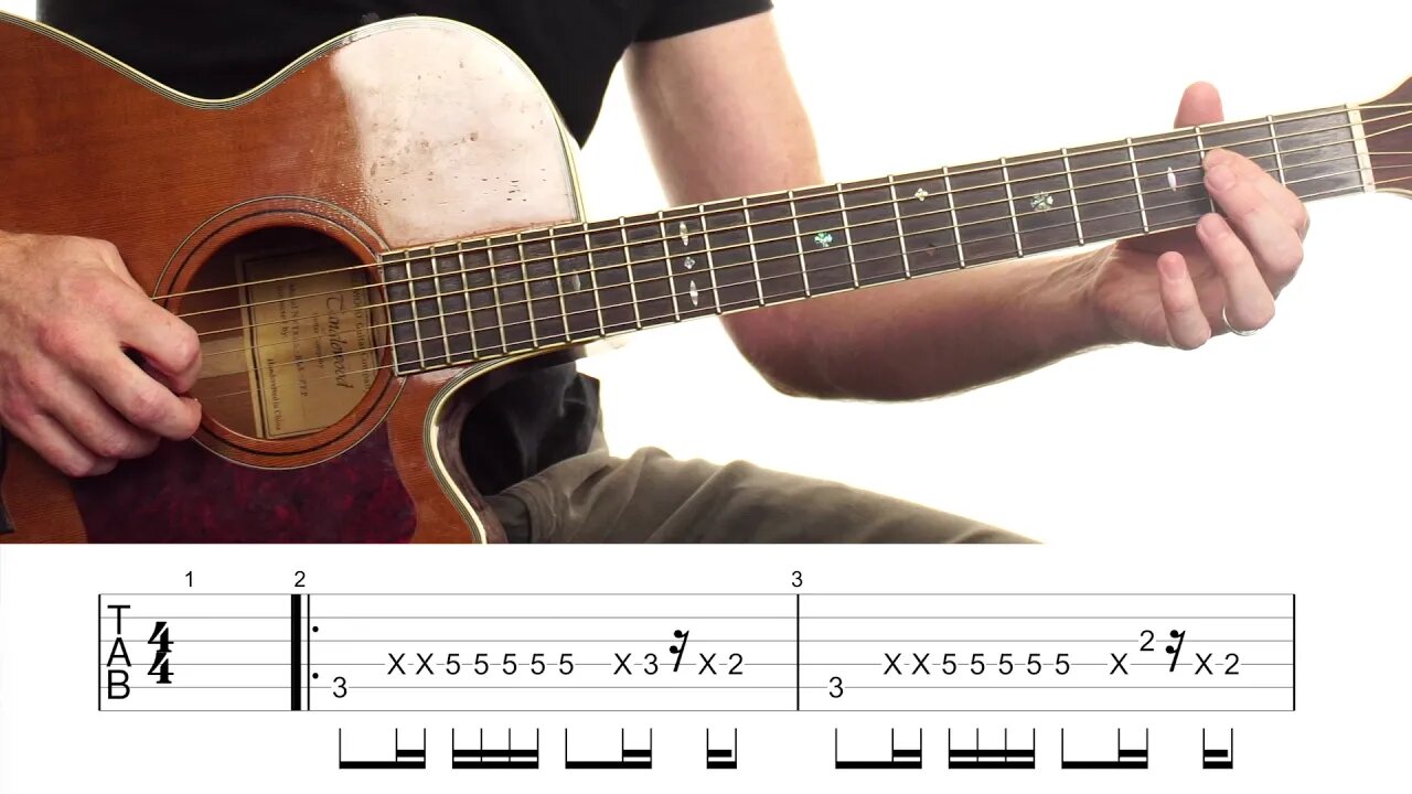 🔴 Girls Like You ★ Maroon 5 ★ Guitar Lesson - Acoustic Riff & Chords Tutorial