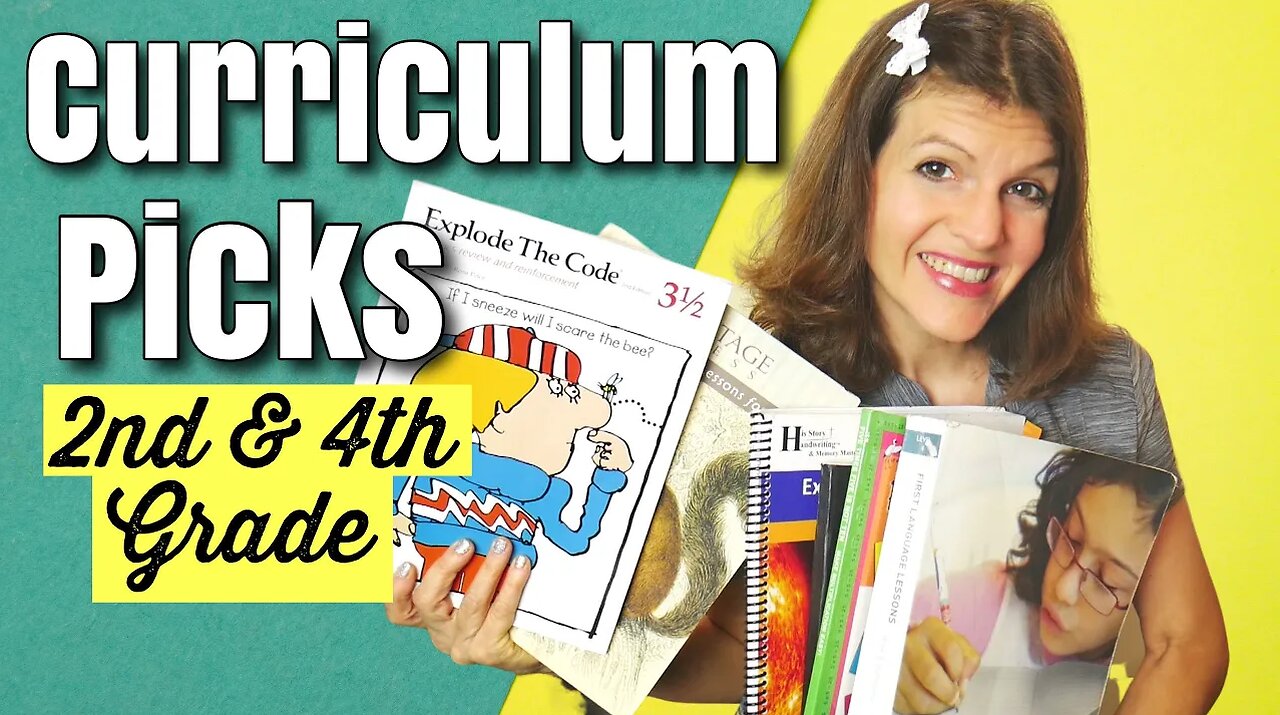 Homeschool Curriculum Choices || 2nd Grade & 4th Grade