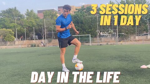 Three Workouts In One Day! Day In The Life Of A Footballer Living In Barcelona!