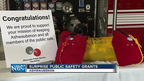 Ashwaubenon Public Safety receives grant for new water rescue equipment