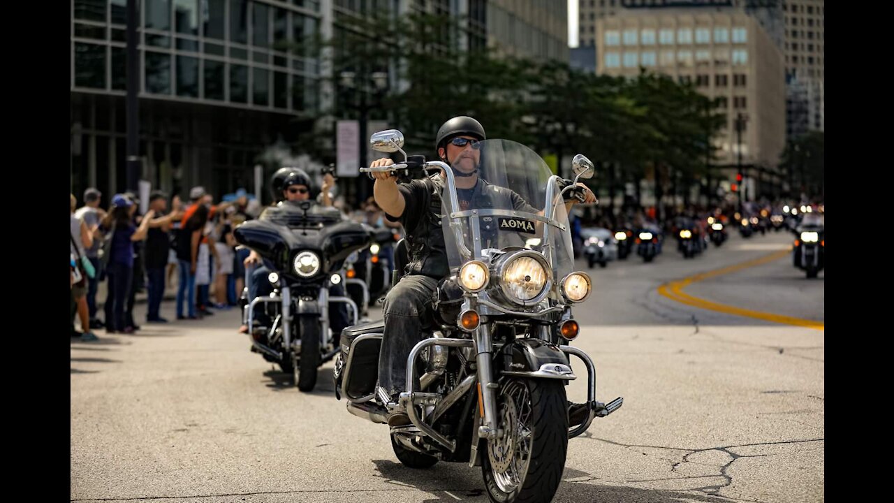 AOMA Unit 1C rides to Harley-Davidson's 115th Anniversary Celebration in Milwaukee