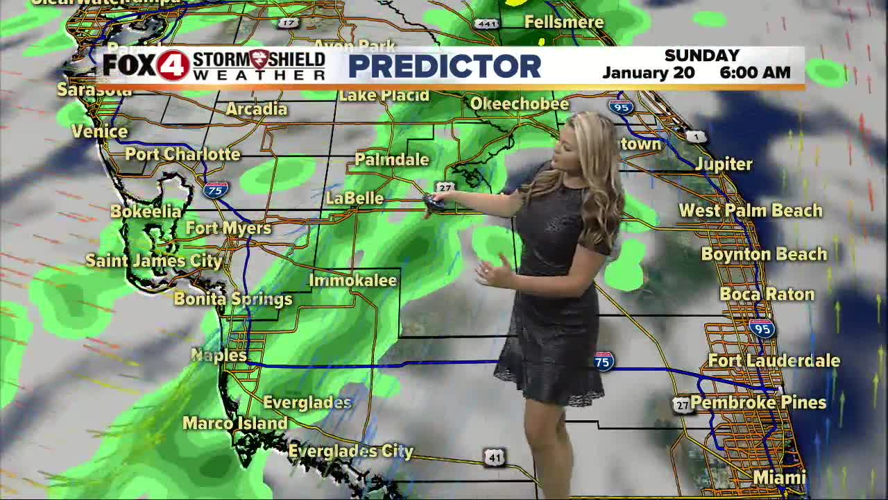 FORECAST: Cold front brings rain and much cooler temperatures