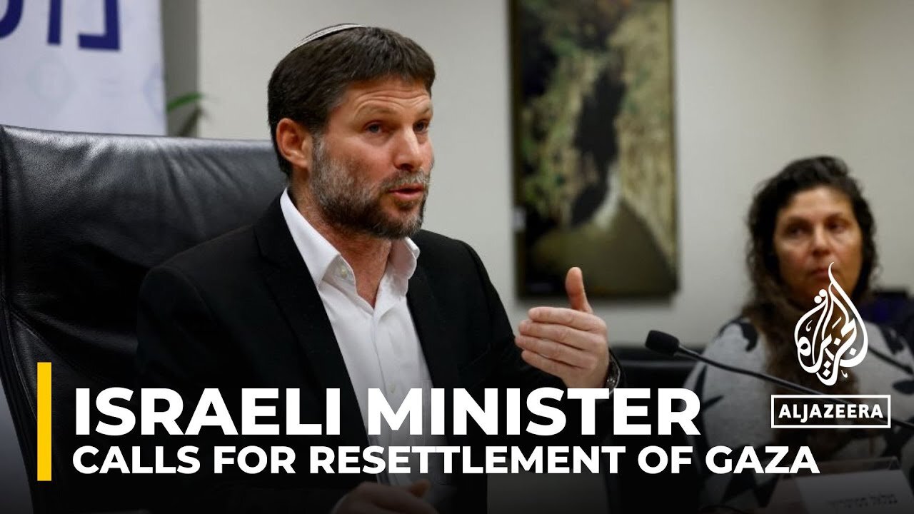 Bezalel Smotrich: Far-right Israeli minister calls for resettlement of Gaza after war