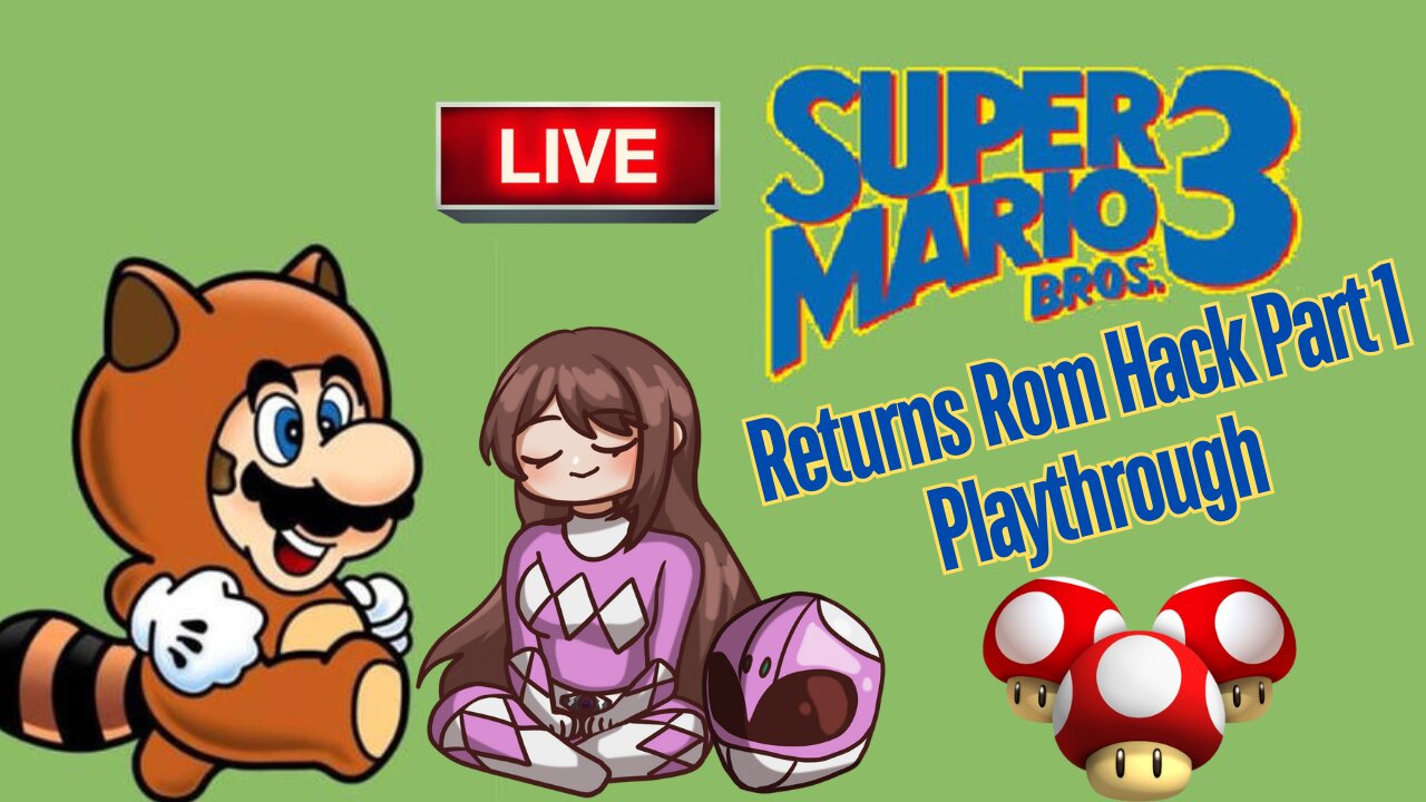 🔴-LIVE- {PNG/VTuber} Jedi Ranger Super Mario 3 Rom Hack Part 1 Playthrough