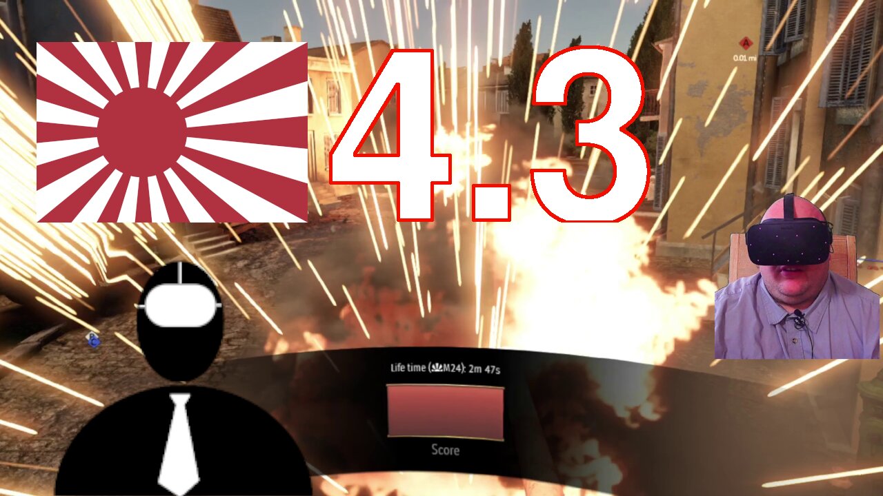 Japan 4.3 in VR! That EBR deserved more than a flat tire... [War Thunder]