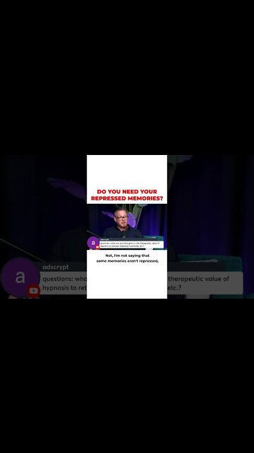 Do You Need Your Repressed Memories?