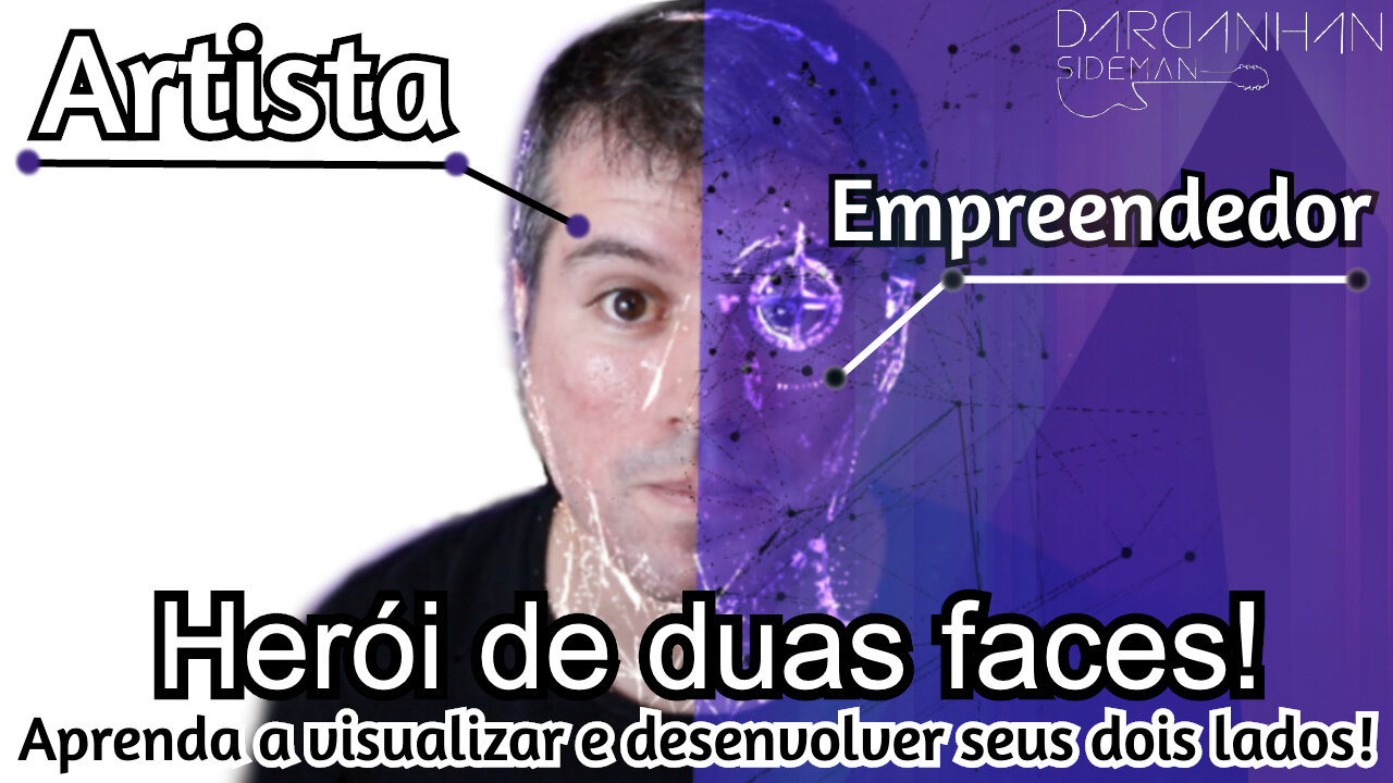 Herói de duas faces! Aprenda a desenvolver seus dois lados Guitarrista e Empreendedor