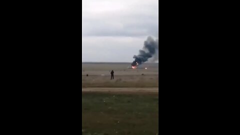 #Russian plane shot down over #Nikolaev, pilot captured.