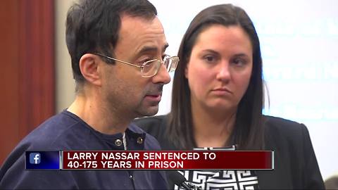 Judge sentences Nassar to 40-175 years in prison: 'I just signed your death warrant'