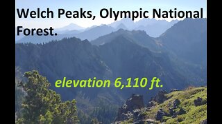 Welch Peaks Hike/Climb 6,110ft. Olympic National Park