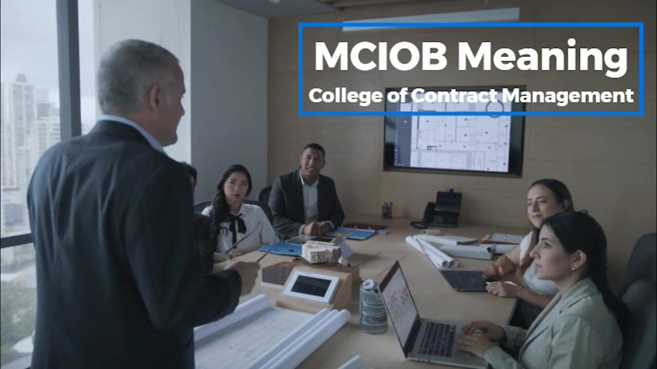MCIOB Meaning