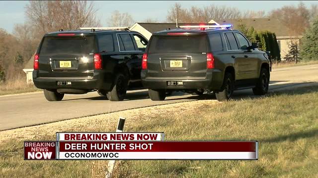 Deer hunter shot in Oconomowoc