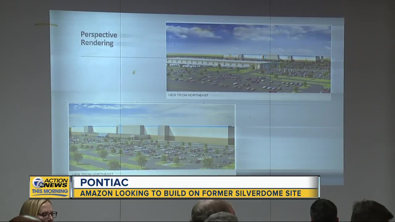 Amazon unveils plan for warehouse on Pontiac Silverdome site