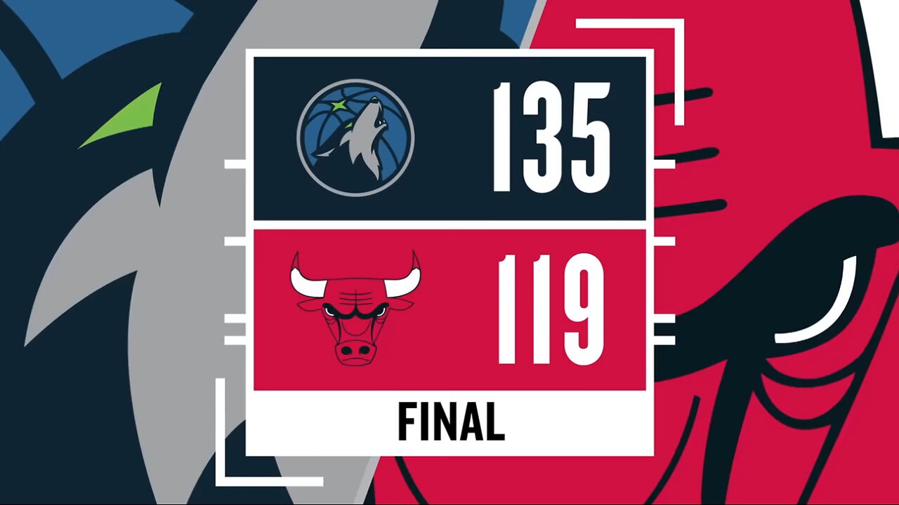 Timberwolves 135, Bulls 119 | NBA Game Recap | November 7, 2024