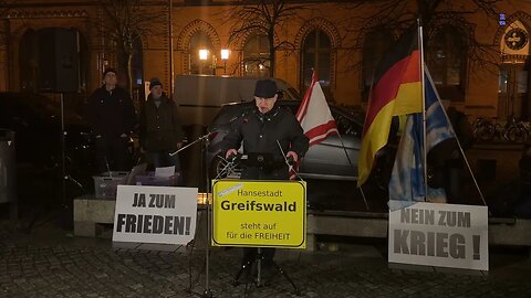 Greifswald - Uwe kündigt einen weiteren Redner an 20-03-2023