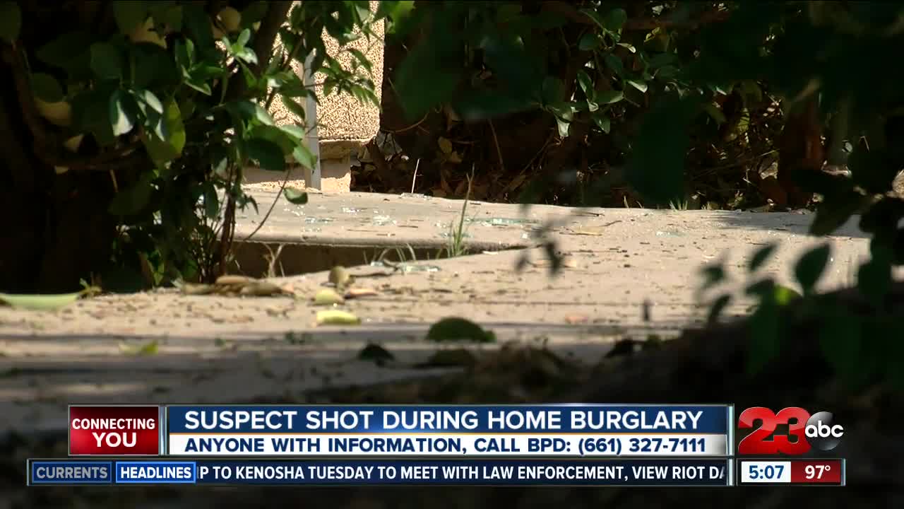 Suspect shot during Bakersfield home burglary