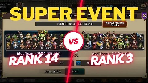New Arena Event - Korean Server - Really exciting - Eternal Saga