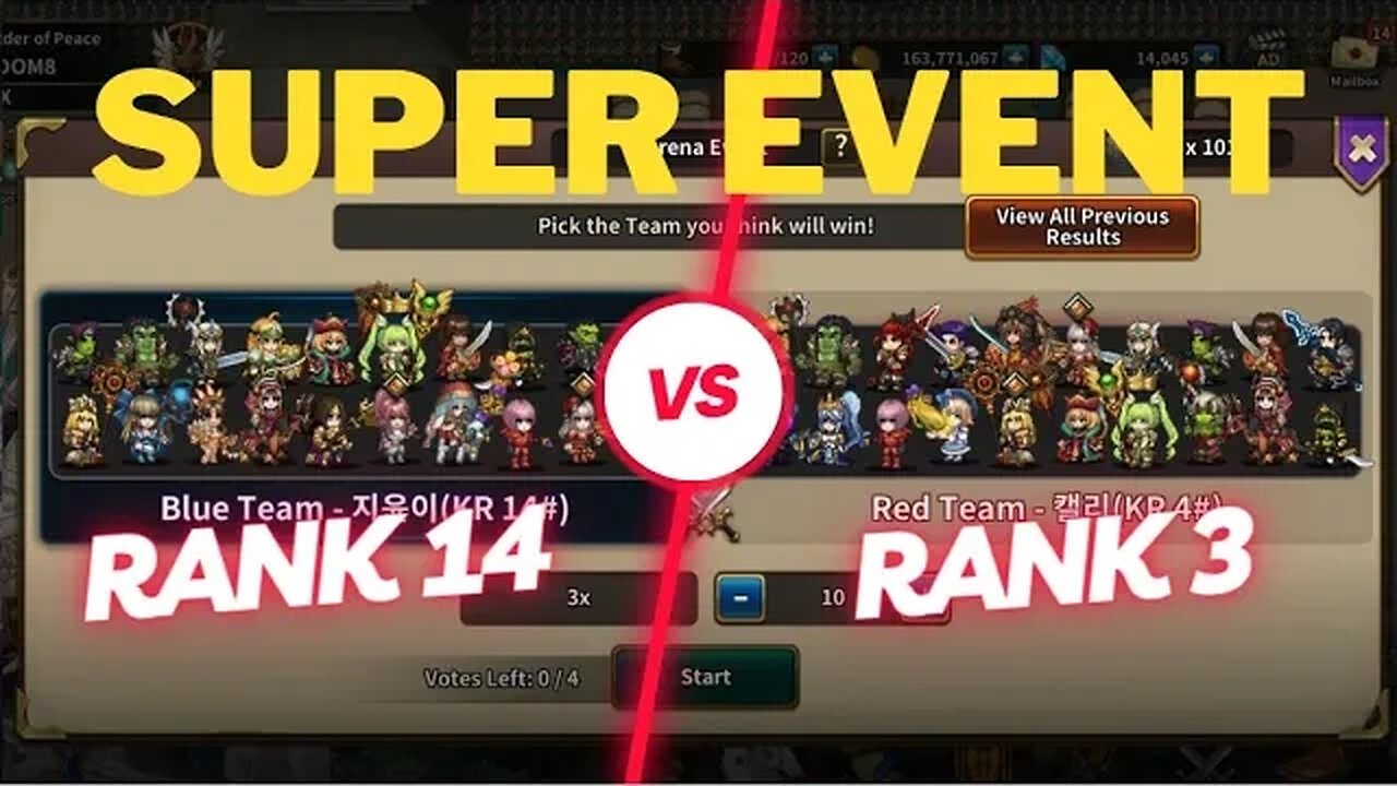 New Arena Event - Korean Server - Really exciting - Eternal Saga