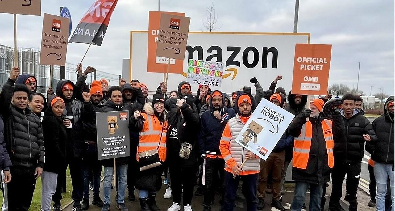 Amazon workers strike