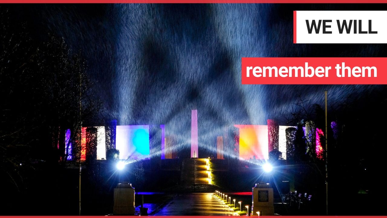 Illuminated Arboretum returns to the National Memorial Arboretum