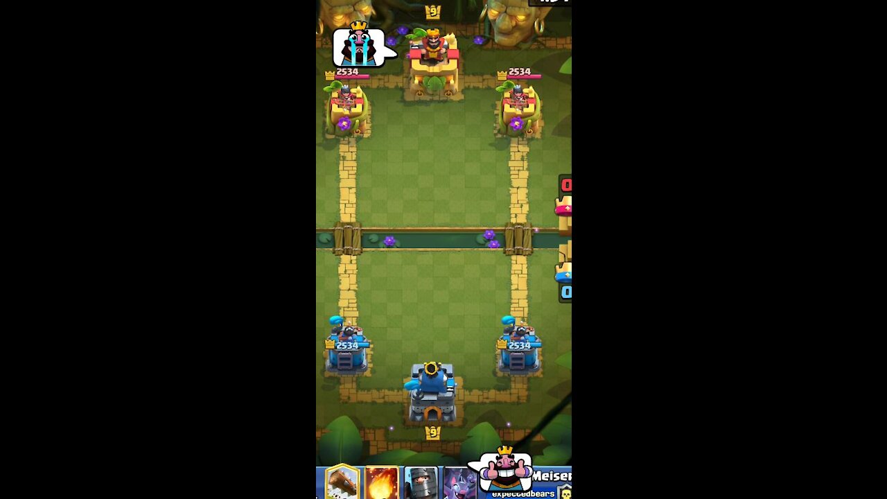 Clash Royale Emote Battle