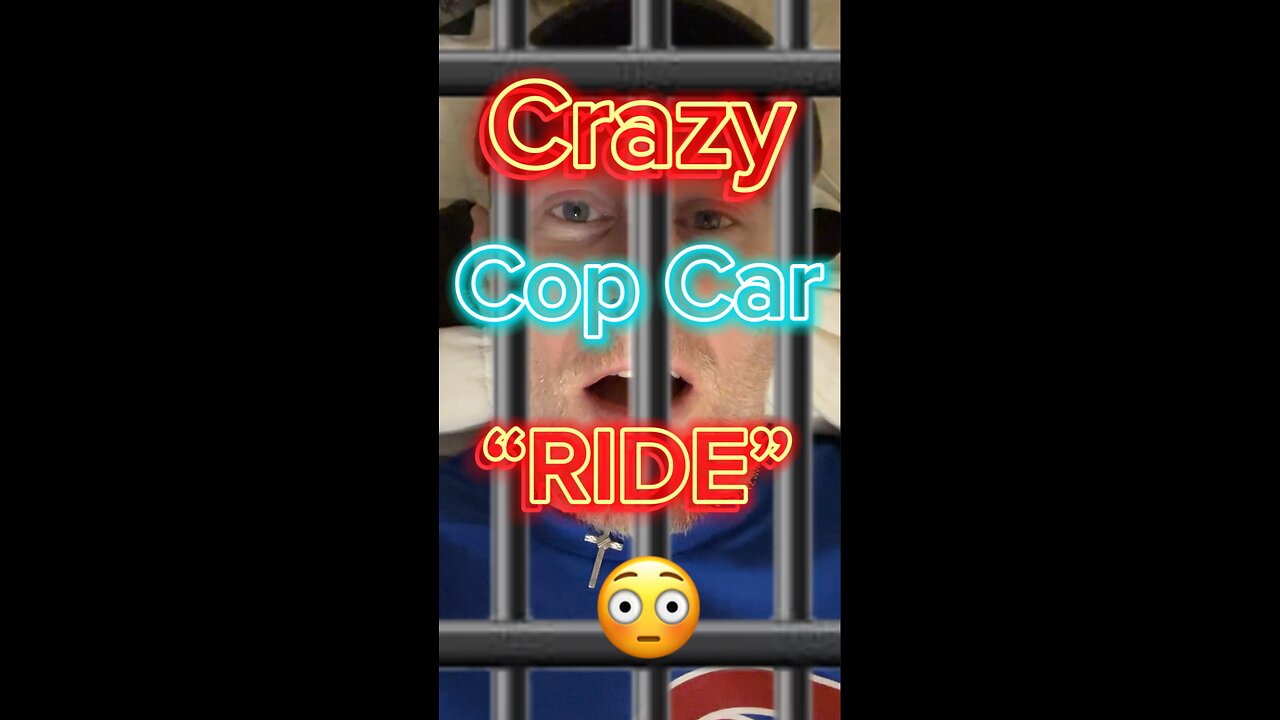 Shocking Crazy Cop Car Ride #cops