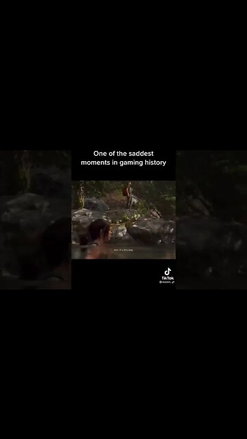 The last of us 2 SADDEST MOMMENTS IN GAMING HISTORY #Shorts #shorts #TLOU2 #TLOU