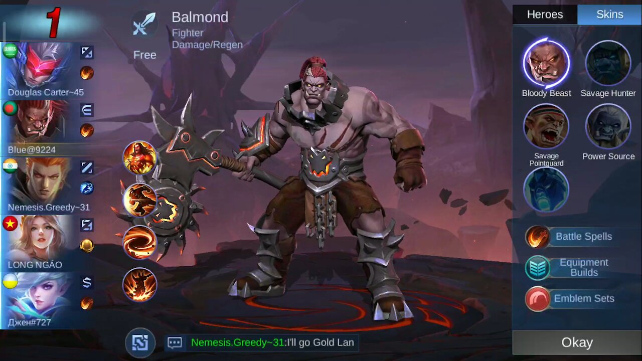 Balmond | MVP with 16 Kills | Mobile Legends: Bang Bang |