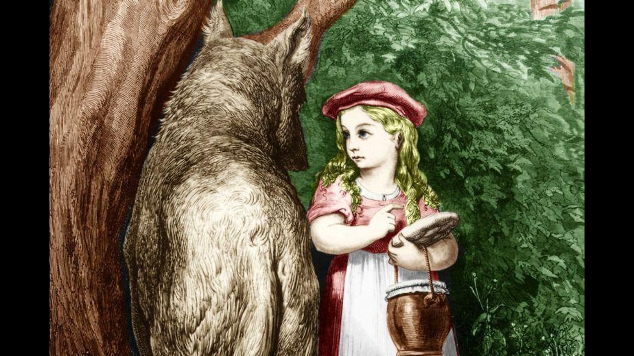 Woman Remembers Red Riding Hood & the Wolf