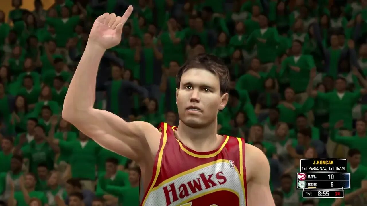 In a 7 Game Series: Len Bias and The 1991 Boston Celtics vs The Atlanta Hawks @ Boston Garden - G1