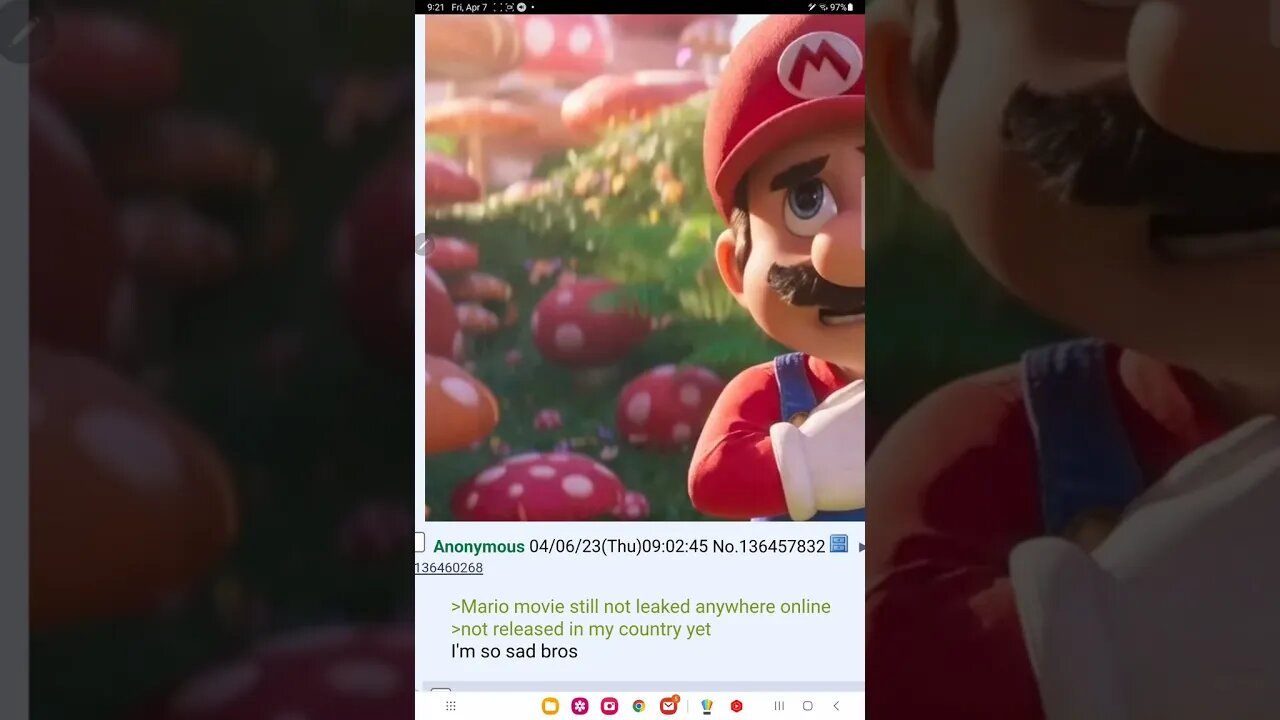 sad mario isn't available in all countries yet