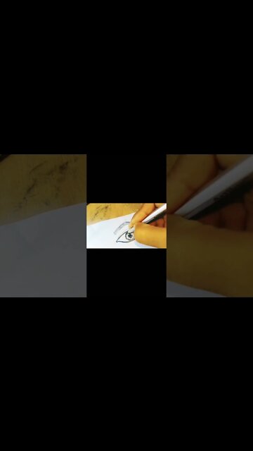 Basic technique for Eye Drawing ? How To Draw A Girl eye step by step tutorial for beginners