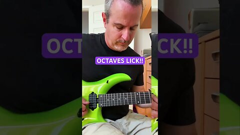 Easy to Learn OCTAVES LICK! 🎸