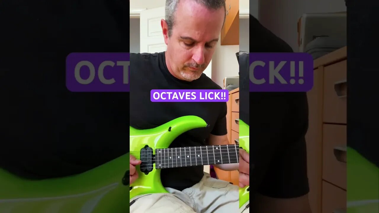 Easy to Learn OCTAVES LICK! 🎸