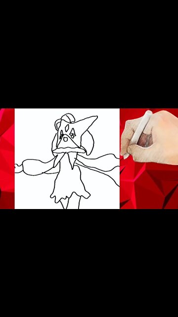 Drawing Pokemon Meowscarada Timelapse