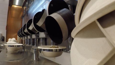 First of its kind robotic dining experience