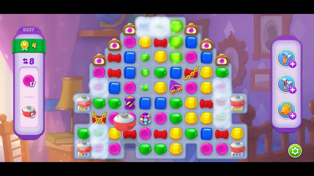 Playrix Homescapes Gameplay Walkthrough Level 6227