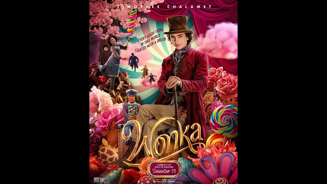 WONKA OFFICIAL TRAILER - (2023) #chocolate #chocolatefactory #hughgrant #magic #fanstasy