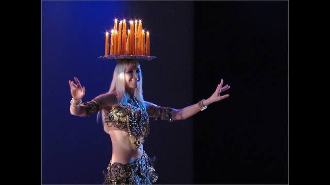 UNREAL - Neon - belly dance insane skills - "Keeper of the Flame"