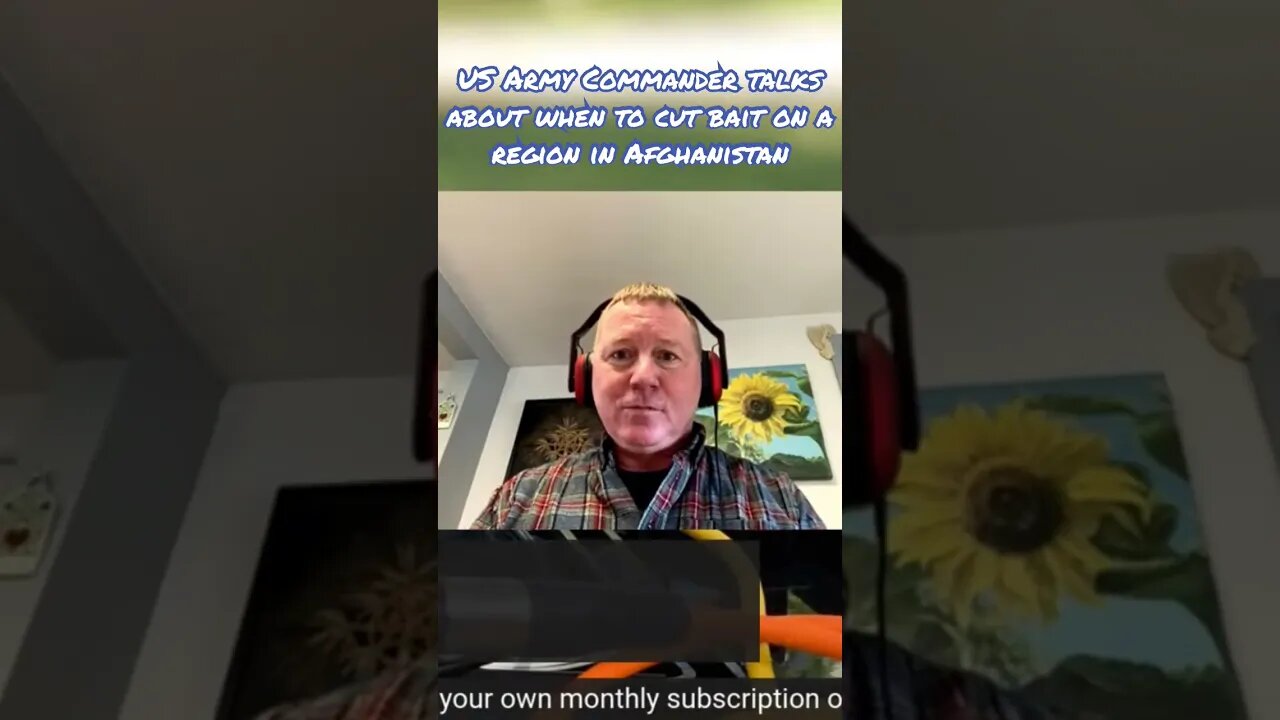 COl Jeff Stewart Talks About Assessing a Region and Deciding ti Surrender it to the Taliban