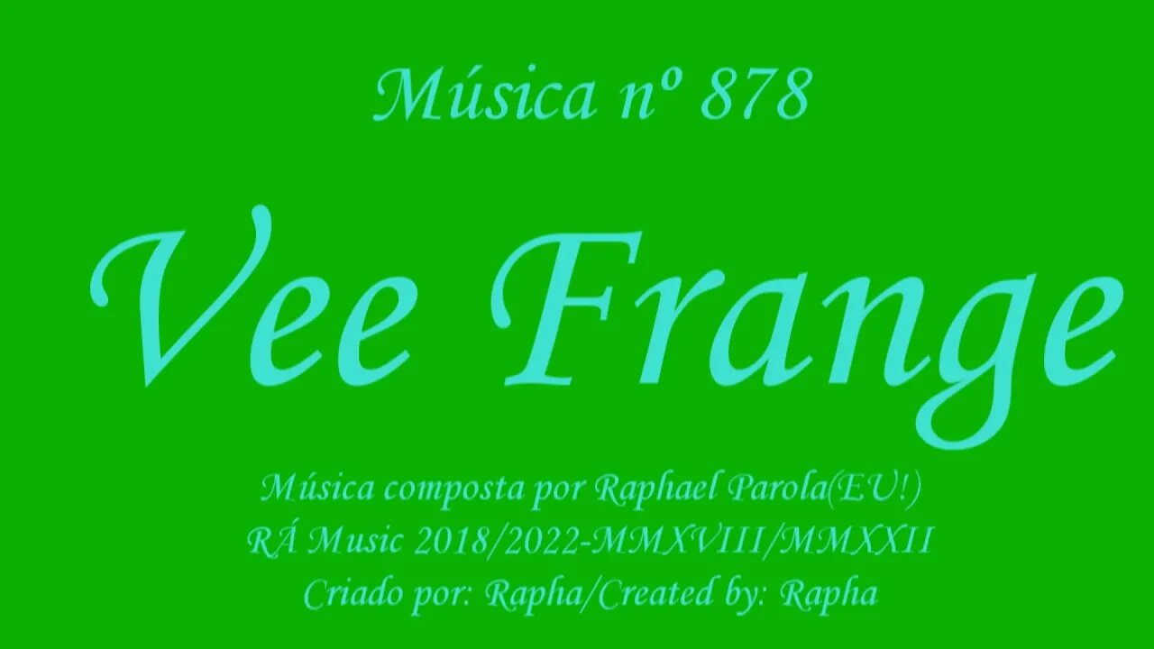 Música nº 878-Vee Frange