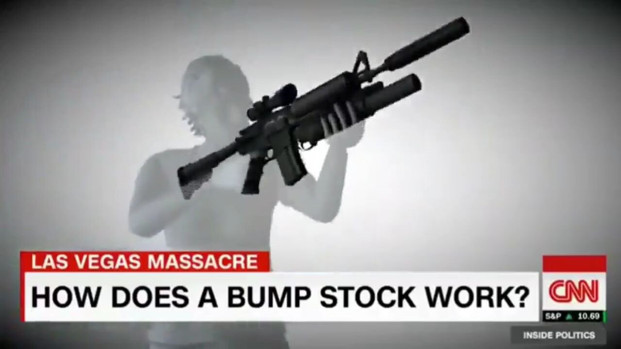 CNN Mocked For Its Animation Showing How Bump Stocks Work