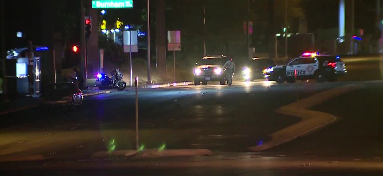 Vegas police investigate fatal hit-and-run crash on Flamingo Road