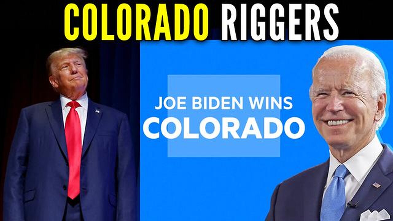 ROGUE COLORADO SUPREME COURT JUSTICES AGREE TO RIG THE 2024 ELECTION BY ELIMINATING TRUMP!