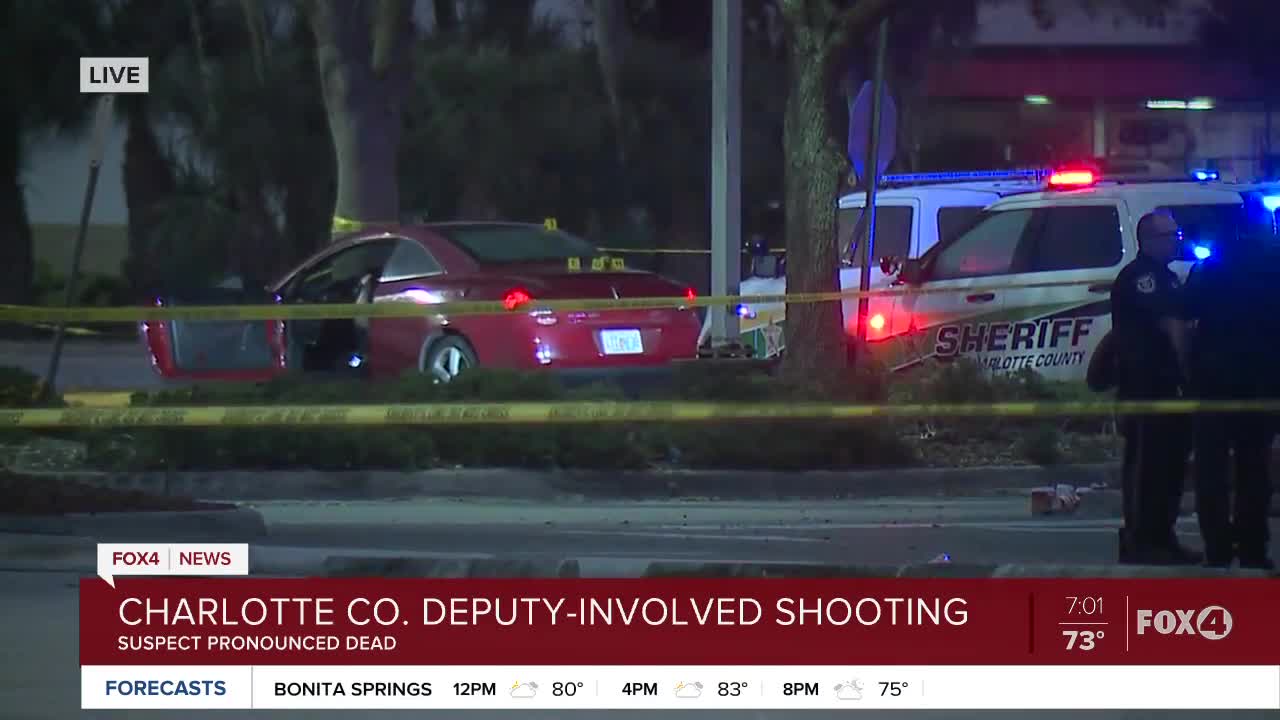 Charlotte County deputy involved shooting