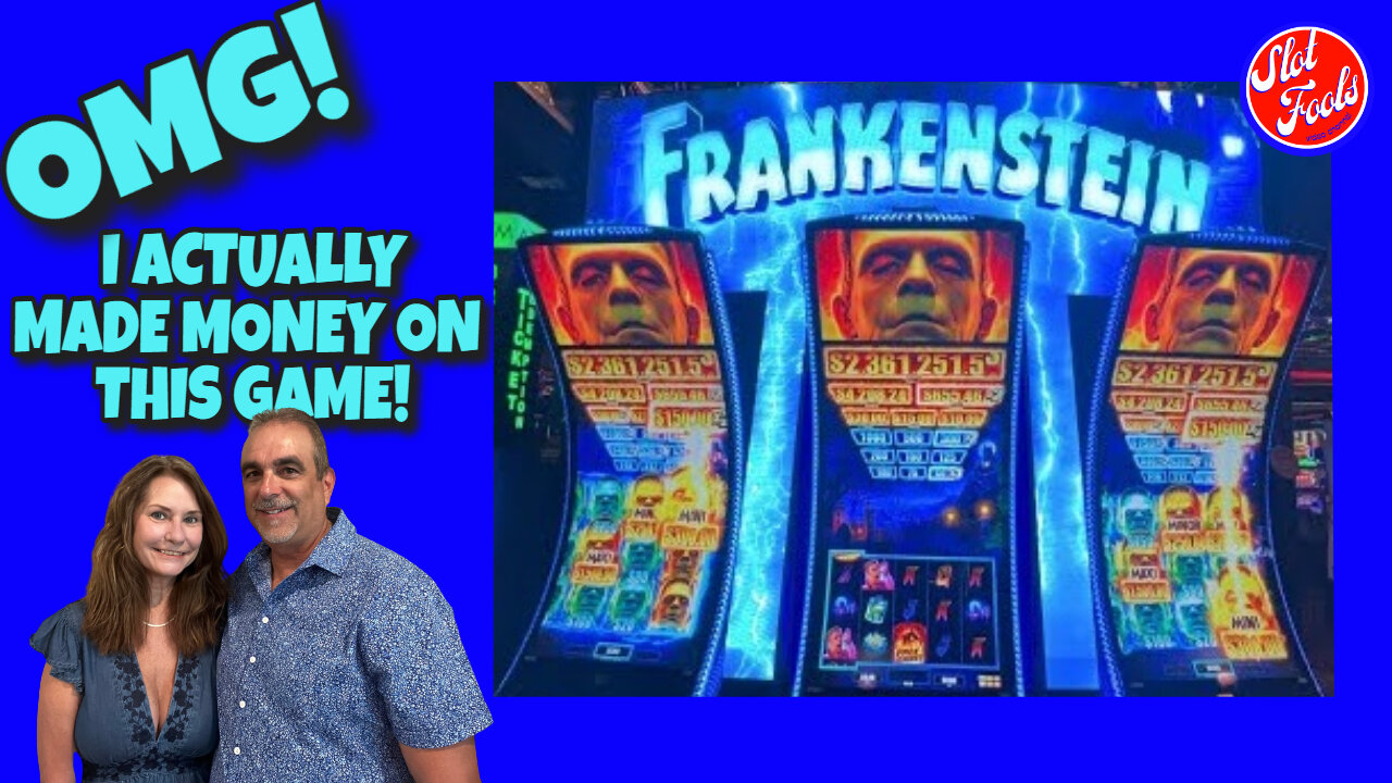 OMG! I ACTUALLY MADE MONEY ON FRANKENSTEIN | DOUBLE UP IS A WIN | RESORTS WORLD LAS VEGAS